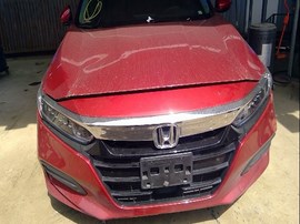 2018 HONDA ACCORD, RED, 1.5L, TURBO, AT,  A25103